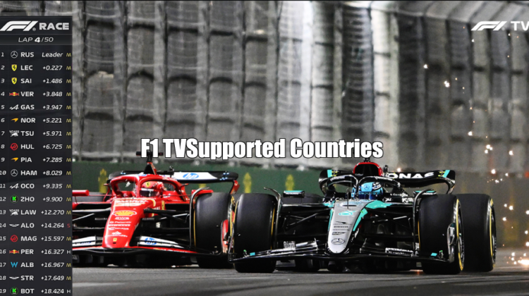 F1 TVSupported Countries