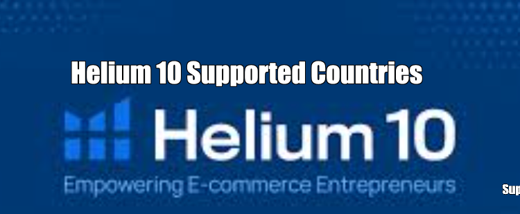 Helium 10 Supported Countries